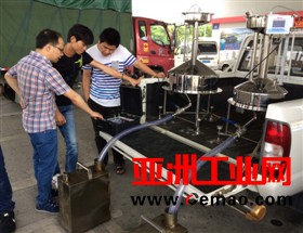 福建首套燃油加油机自动检定系统投入使用