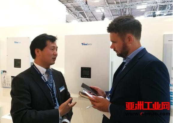 天合储能TrinaHome户用S & T亮相 Intersolar Europe 2017展 受到客户广泛关注