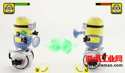 小黄人变身机器人 ，WowWee《神偷奶爸3》衍生品亮眼上市