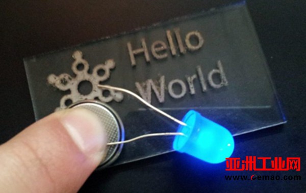 韩国研究员开发出一种热稳定的银基导电3D打印线材