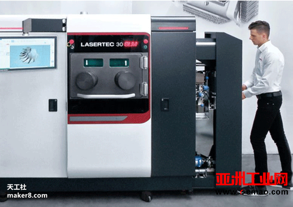德玛吉森精推出自己最小的一款金属3D打印机Lasertec 30 SLM