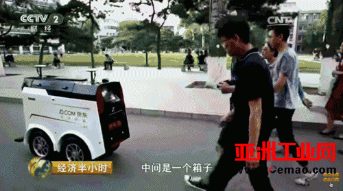 快递小哥不敢看：中日欧美的快递机器人都来了