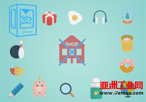颠覆零售业的不只是物联网 3D打印或让商店消失