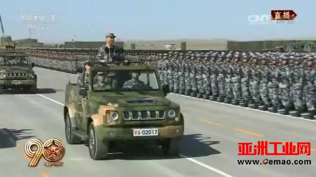 沙场秋点兵，战车扬军威，为中国制造点赞