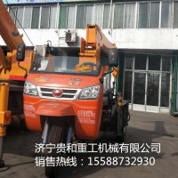 背树小吊车 3吨三轮随车吊 花木园林吊优惠价格