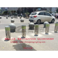湖北小区物业路桩  湖北警示柱防撞柱 预埋式路桩 阻车器路桩