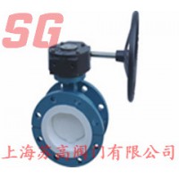 法兰式衬氟蝶阀