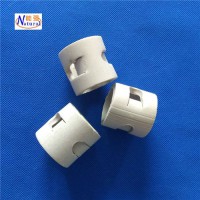 厂价供应陶瓷鲍尔环填料 吸收塔冷却塔陶瓷散堆填料 鲍尔环