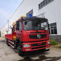 中小型折叠臂起重机 工程起重机械 民用小型1吨随车吊