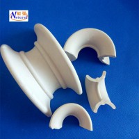 化工填料厂家陶瓷矩鞍环 干燥塔吸收塔用散堆填料陶瓷矩鞍环