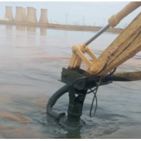 工程清淤操作方便挖机液压清淤泵，污泥泵，泥浆泵批发